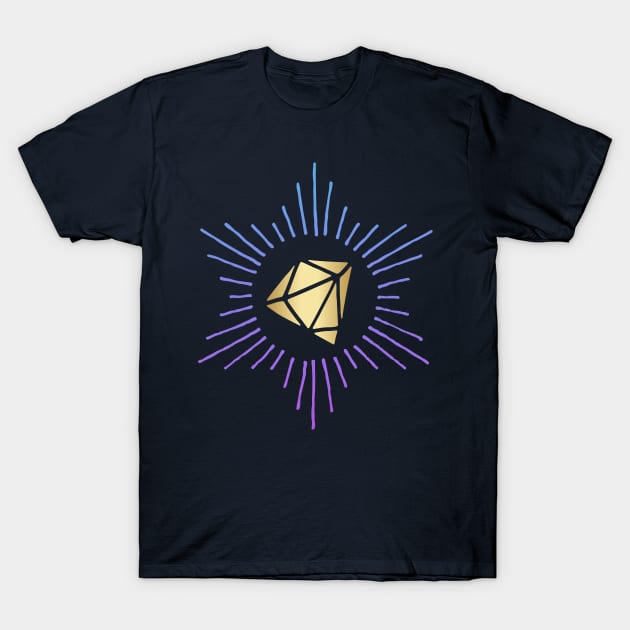 Diamond sparkle T-Shirt by PallKris